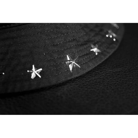 Twill Bucket Hat / Star Studs Embellished Design 001 ( 30th Anniversary Model )
