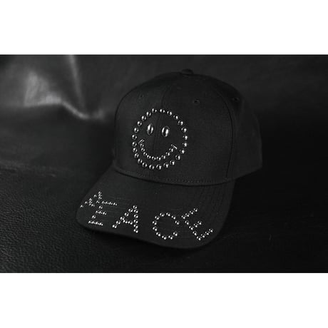 6 Panel Mid-Profile Baseball Cap /Smile Peace Design 001 ( 30th Anniversary Model )