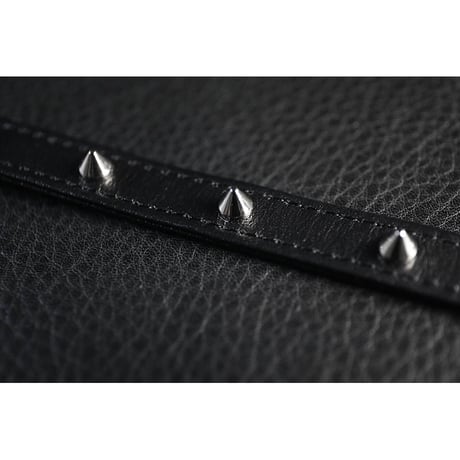 15mm Insert Tip Leather Bracelet / Tiny Conical Design ( 30th Anniversary Model )