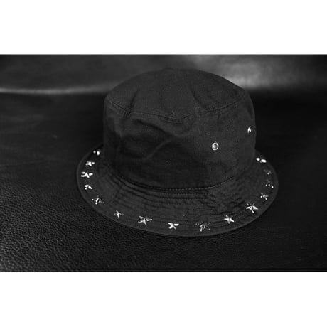 Twill Bucket Hat / Star Studs Embellished Design 001 ( 30th Anniversary Model )