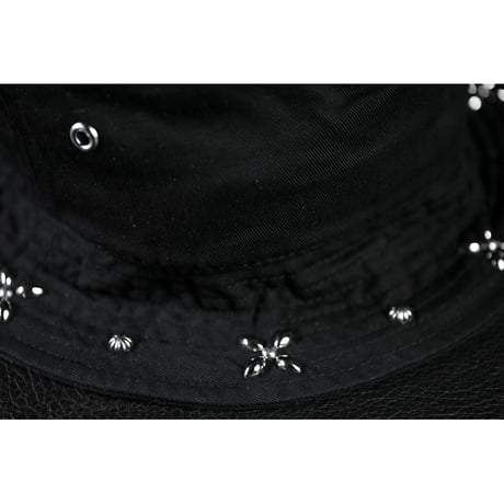 Twill Bucket Hat / Studs Embellished Design 001 ( 30th Anniversary Model )