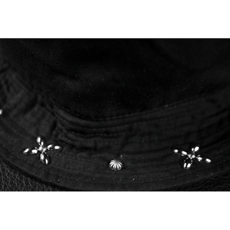 Twill Bucket Hat / Studs Embellished Design 001 ( 30th Anniversary Model )