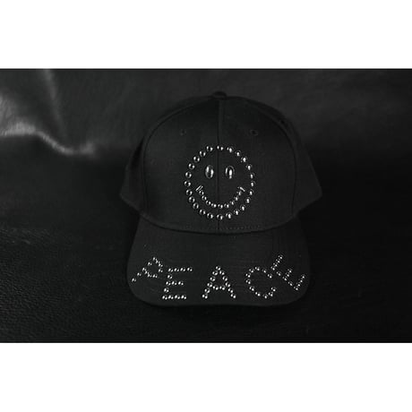 6 Panel Mid-Profile Baseball Cap /Smile Peace Design 001 ( 30th Anniversary Model )