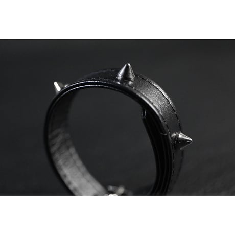 15mm Insert Tip Leather Bracelet / Tiny Conical Design ( 30th Anniversary Model )