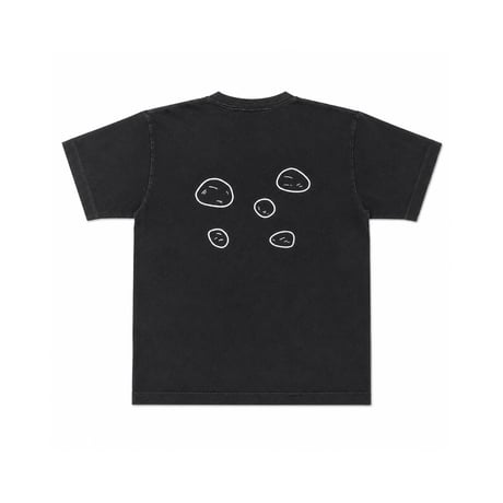 STONE(tee/black)