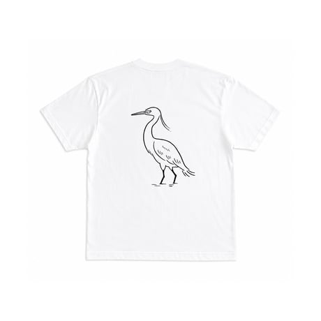HERON(tee/white)