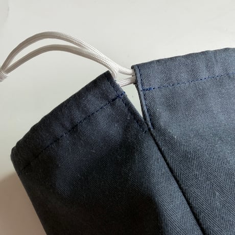 【オーダー受付中】BACIO./DRAWSTRING BAG_NAVY