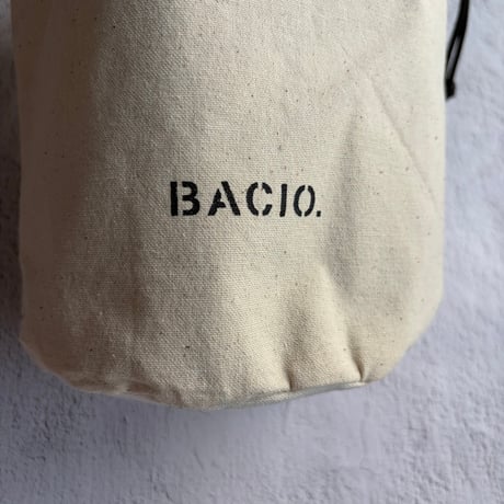 BACIO./DRAWSTRING BAG__NATURAL