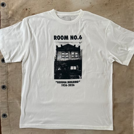 “KOSUGA BUILDING” Memorial Tee -white-