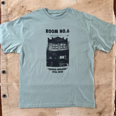 “KOSUGA BUILDING” Memorial Tee -Duck Egg Blue-