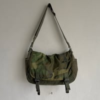 #3521 1970s Duffle Field Bag w/Flap