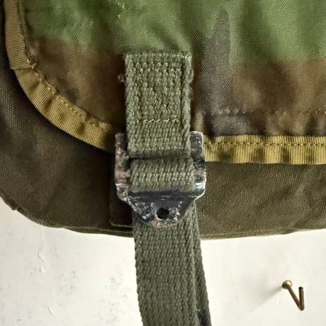 #3521 1970s Duffle Field Bag w/Flap