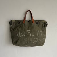 #3476 1940-50s Duffle Shoulder Bag