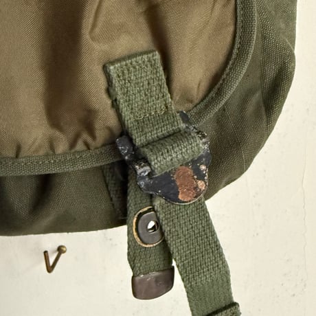 #3513 1960-70s Duffle Field Bag w/Flap