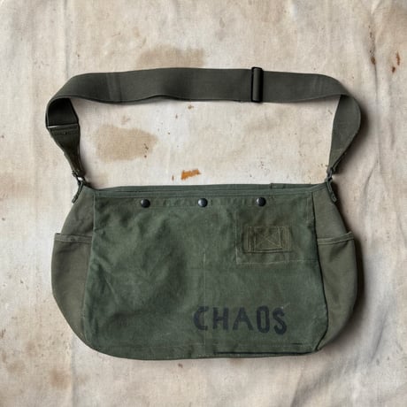#3513 1970s Duffle Field Bag”CHAOS”