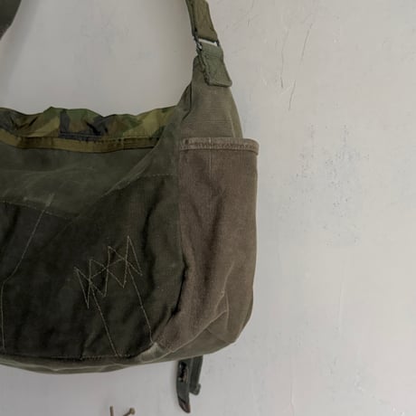 #3521 1970s Duffle Field Bag w/Flap