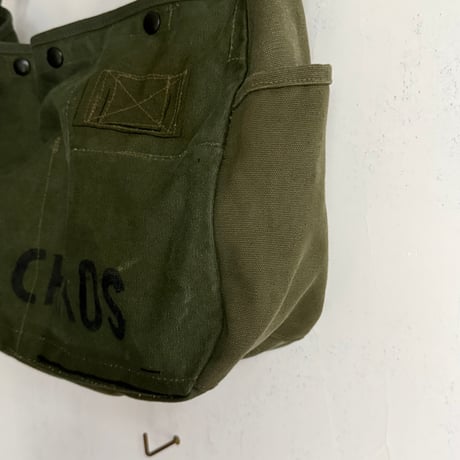 #3513 1970s Duffle Field Bag”CHAOS”