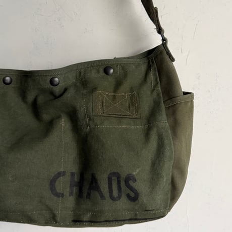 #3513 1970s Duffle Field Bag”CHAOS”