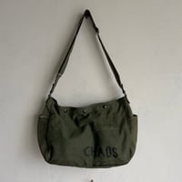 #3513 1970s Duffle Field Bag”CHAOS”