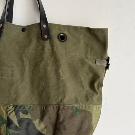 #3502 1980s Duffle Messenger Bag (M81 Woodland Camo)