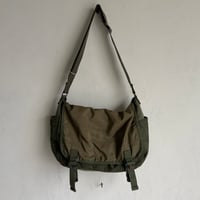 #3513 1960-70s Duffle Field Bag w/Flap