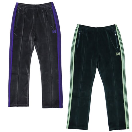 NEEDLES（ニードルス）"Narrow Track Pant - C/PE Velour"