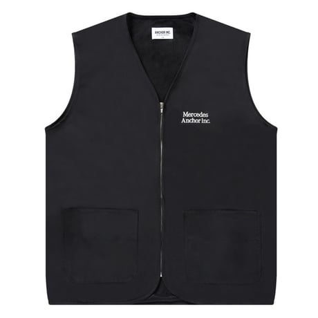 【通販・店頭限定販売】ANCHOR INC.（アンカーインク）"LOGO NYLON ZIP VEST"