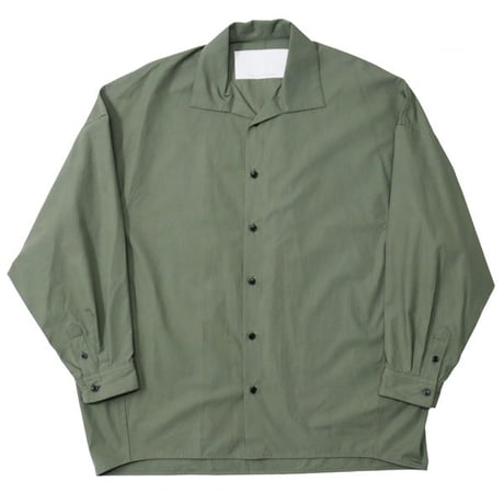 nonnotte（ノノット）"Draping Open Collar Shirt Type A"
