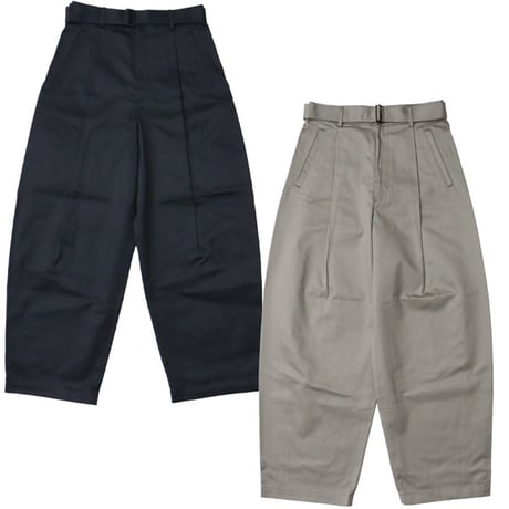 Ladie's / Graphpaper（レディース グラフペーパー）"Dry Westpoint Barrel-Fit Belted Pants"
