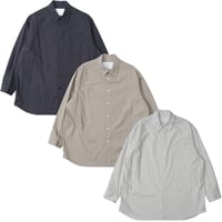 nonnotte（ノノット）"Oversized Shirt - Clear Heavy Broadcloth"