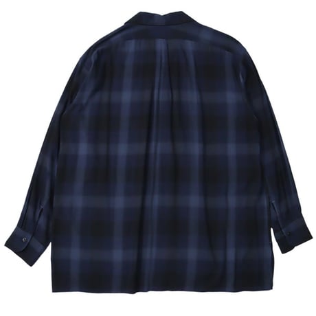 MAATEE&SONS（マーティーアンドサンズ）"op collar shirts "海島綿RAYON""