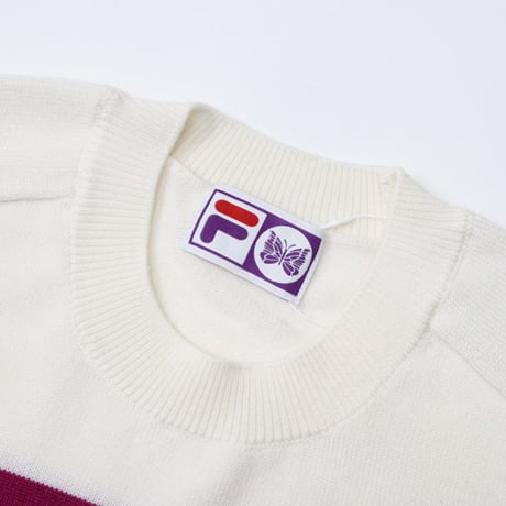 Ladi's / NEEDLES × FILA（レディース ニードルス×フィラ）"Heritage Sweater"