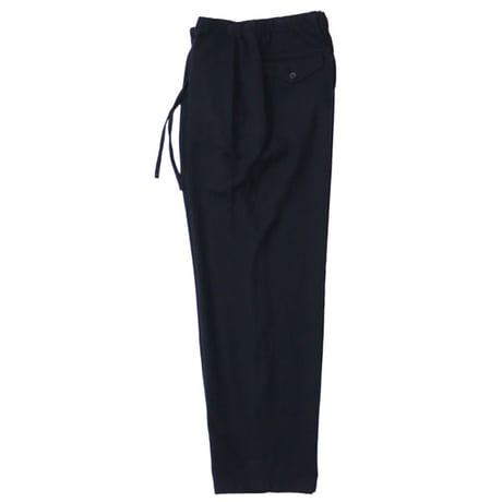 ULTERIOR（アルテリア）"SUPER FINE WOOL VIYELLA DRAWSTRING PANTS"
