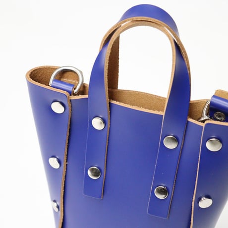 Hender Scheme （エンダースキーマ）"assemble hand bag tall XS - blue"
