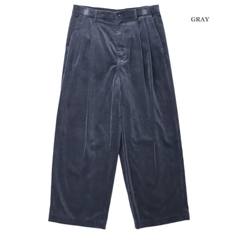 Graphpaper（グラフペーパー）"Suvin Corduroy Wide Straight Trousers"