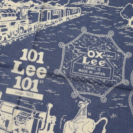 Lee × Nigel Cabourn 'OX'ed Silver'（リー×ナイジェルケーボン オックスシルバー）"101 BANDANA"