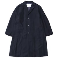 nonnotte（ノノット）"Draping Oval Chester Coat - Fine Count Moleskin"