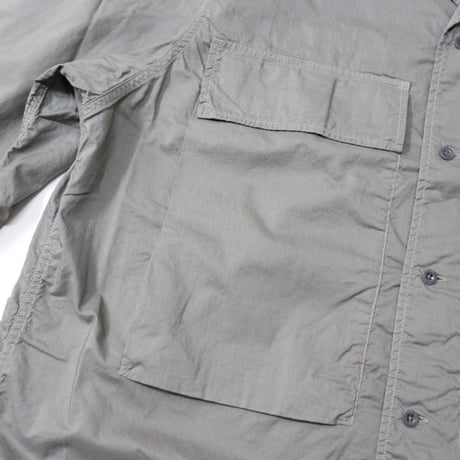 Graphpaper（グラフペーパー）"Garment Dyed Typewriter Fatigue Shirt - STONE GRAY"