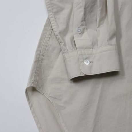 ATON（エートン）"COTTON CASHMERE LAWN OVERSIZED SHIRT"