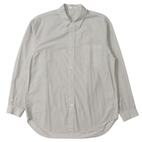ATON（エートン）"COTTON CASHMERE LAWN OVERSIZED SHIRT"