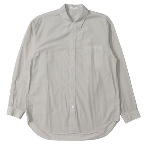 ATON（エートン）"COTTON CASHMERE LAWN OVERSIZED SHIRT"