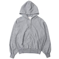 【8/1(土)12時発売】ULTERIOR（アルテリア）"FADED SILKY TERRY RW ZIP UP PARKA"