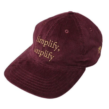 South2 West8 （サウスツーウエストエイト）"6 Panel Cap - Corduroy"