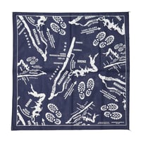 ENGINEERED GARMENTS（エンジニアード ガーメンツ）"Printed Bandana / Map"