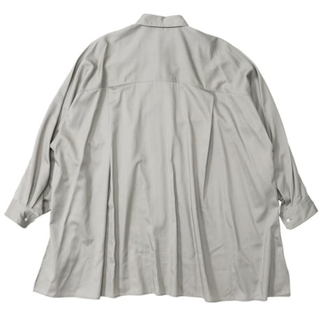 Ladie's / Graphpaper（レディース グラフペーパー）"Silicon Poplin Deep Slit Regular Collar Shirt"