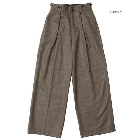 Ladie's / Nigel Cabourn WOMAN（ナイジェルケーボン ウーマン）"SACK PANT FLANNEL"