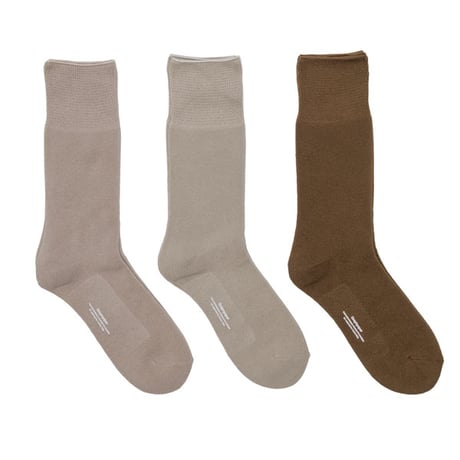 Graphpaper（グラフペーパー）"Graphpaper 3-Pack Socks / MIX"