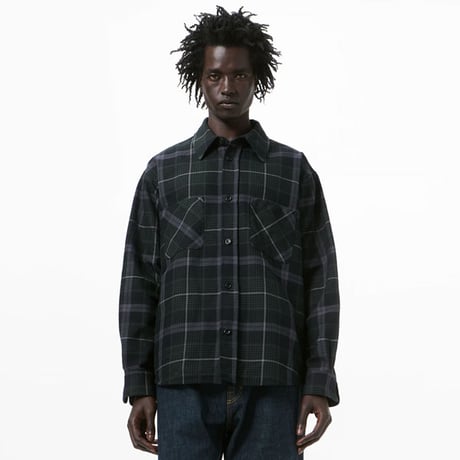 OUR LEGACY（アワー レガシー）"WHOPPIN SHIRT - Raven Check Ranch Cotton"