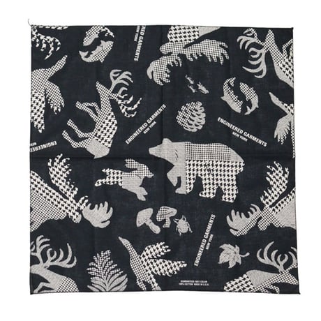ENGINEERED GARMENTS（エンジニアード ガーメンツ）"Printed Bandana / Animal"