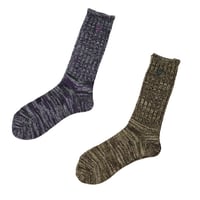 South2 West8 （サウスツーウエストエイト）"Melange Socks"
